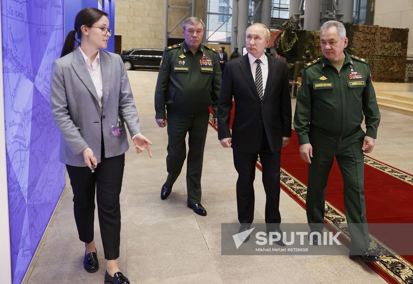 Russia Putin Defence Ministry Board