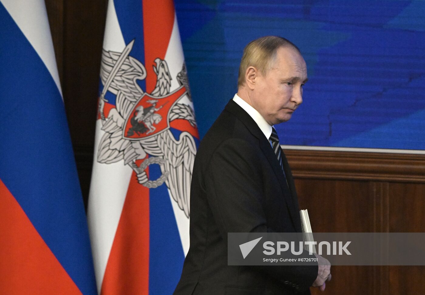Russia Putin Defence Ministry Board