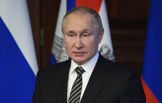 Russia Putin Defence Ministry Board