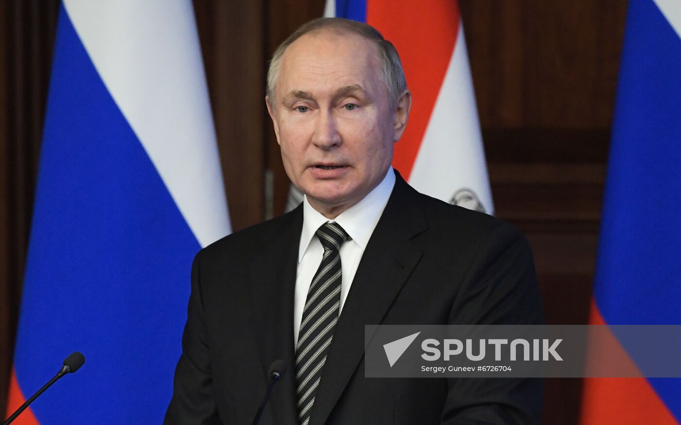 Russia Putin Defence Ministry Board