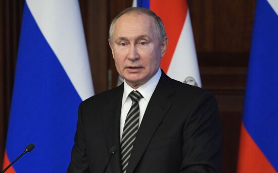 Russia Putin Defence Ministry Board