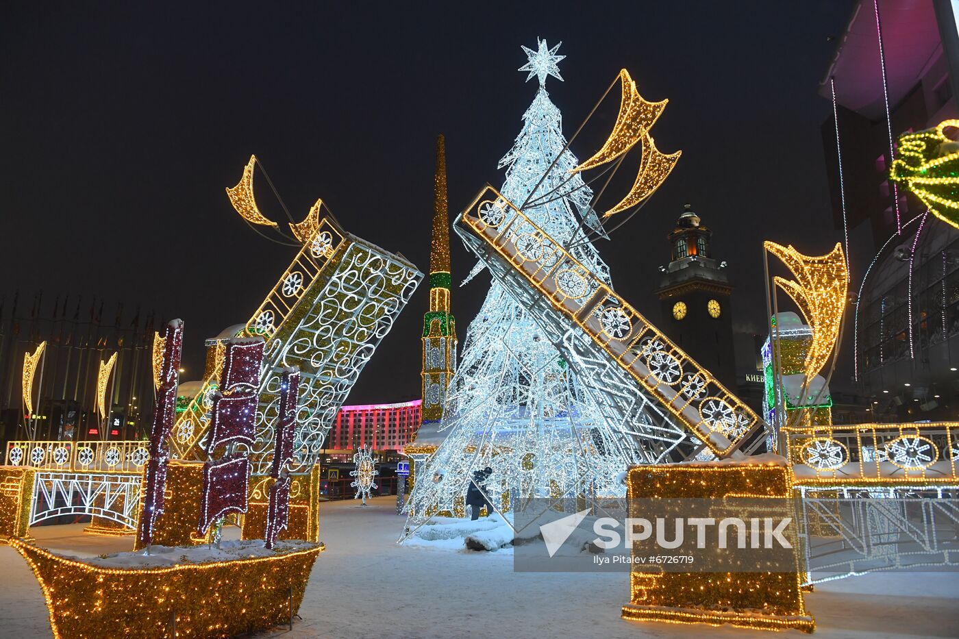 Russia New Year Festive Season Preparations 