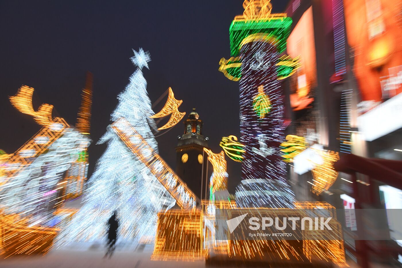 Russia New Year Festive Season Preparations