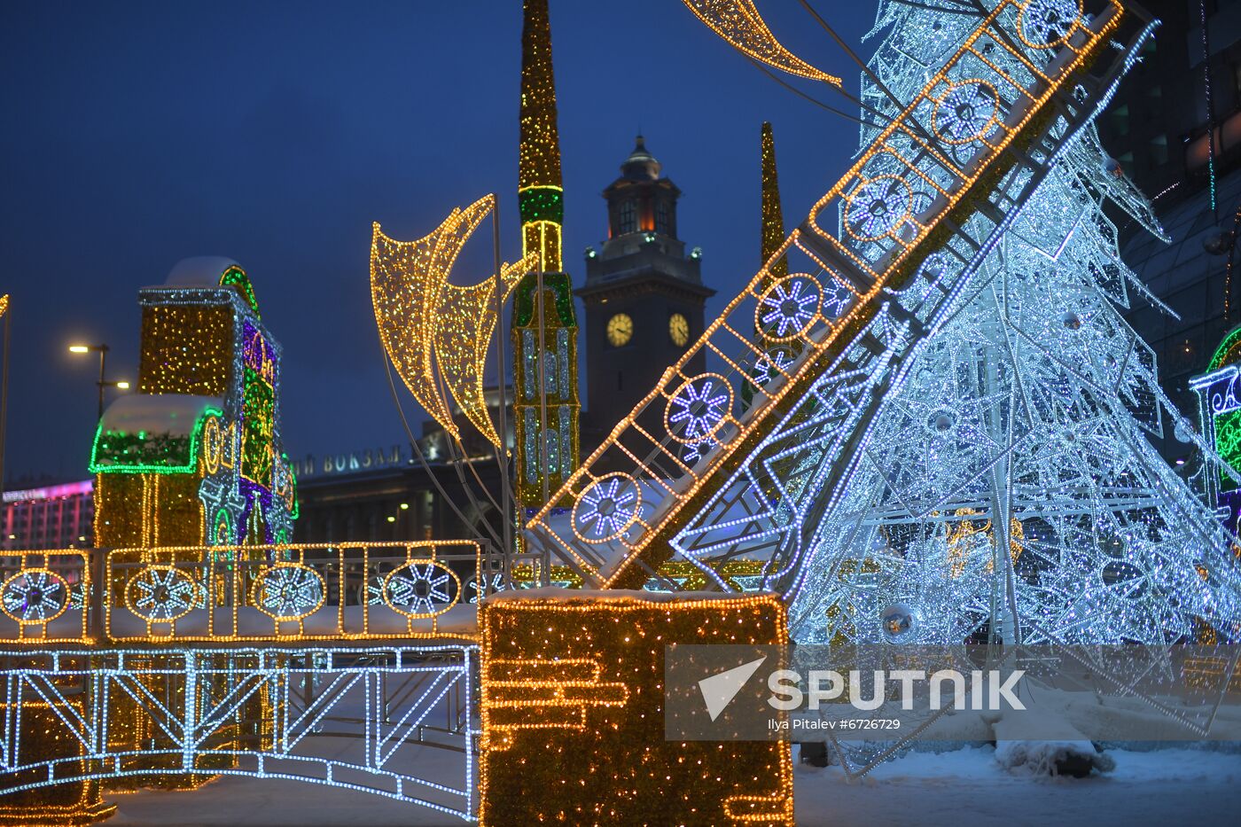 Russia New Year Festive Season Preparations 