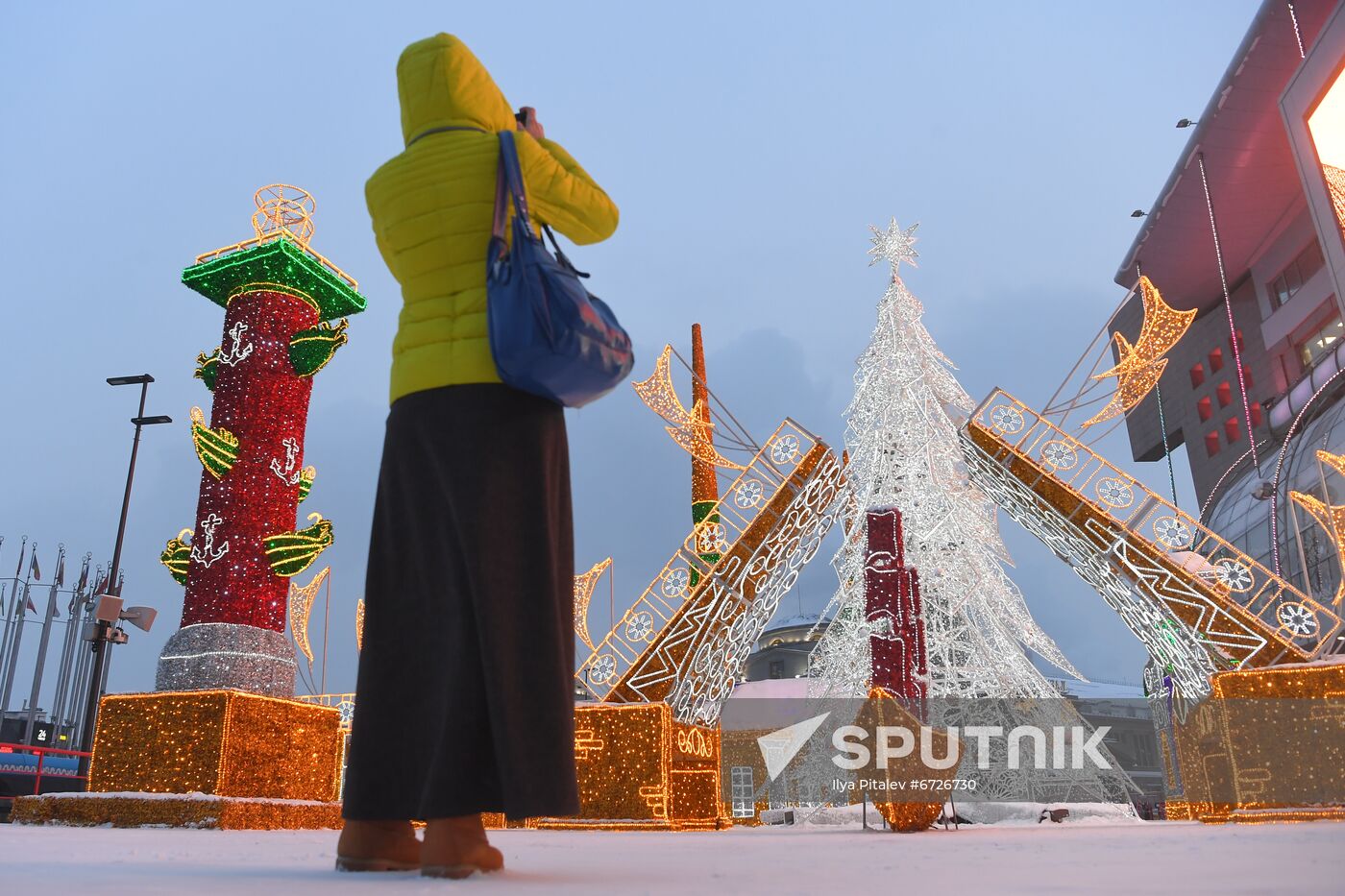 Russia New Year Festive Season Preparations 