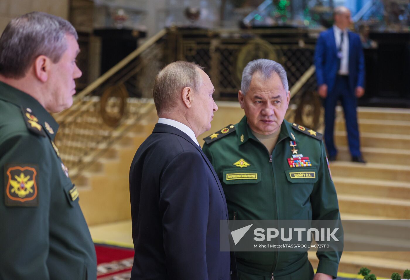 Russia Putin Defence Ministry Board