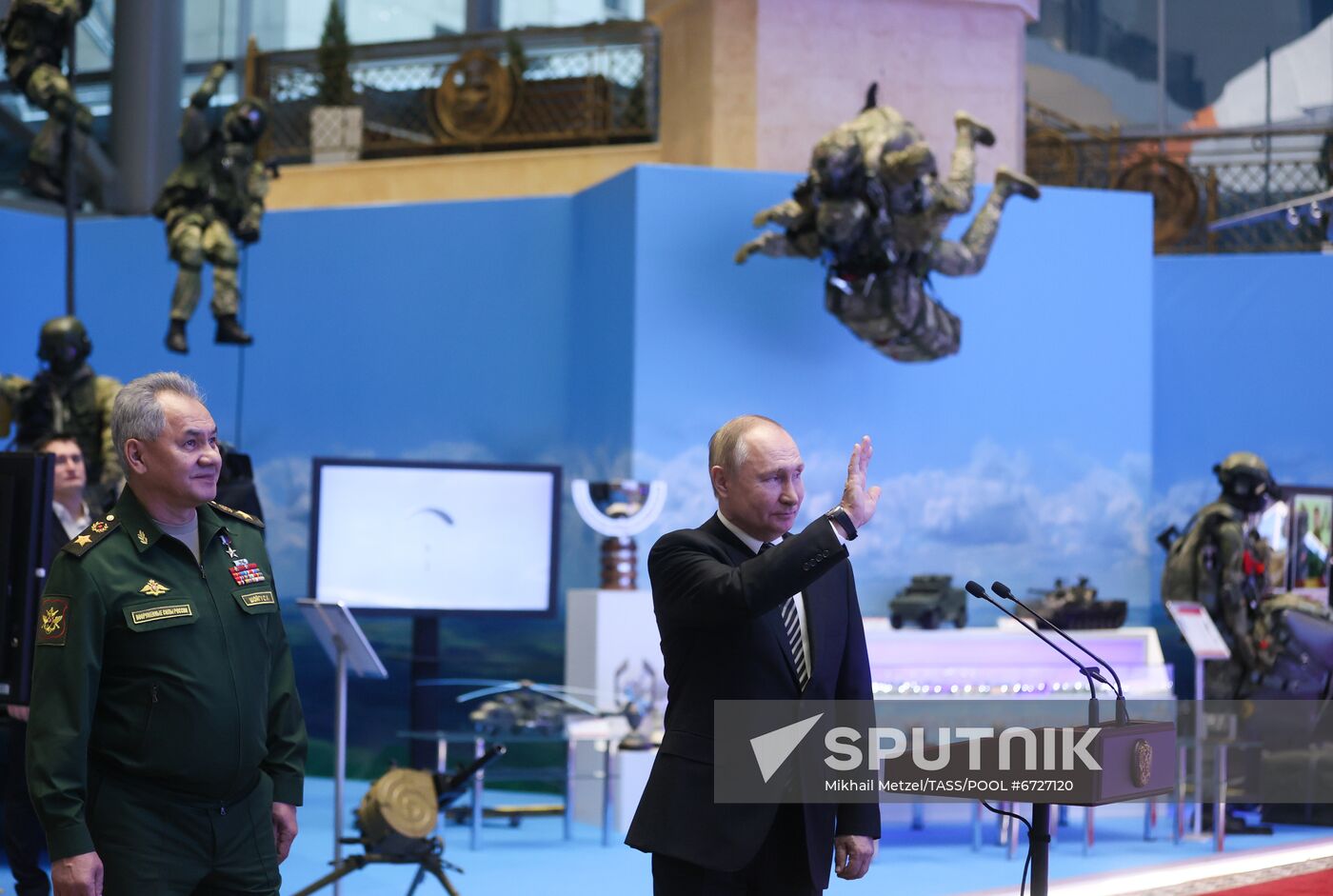 Russia Putin Defence Ministry Board