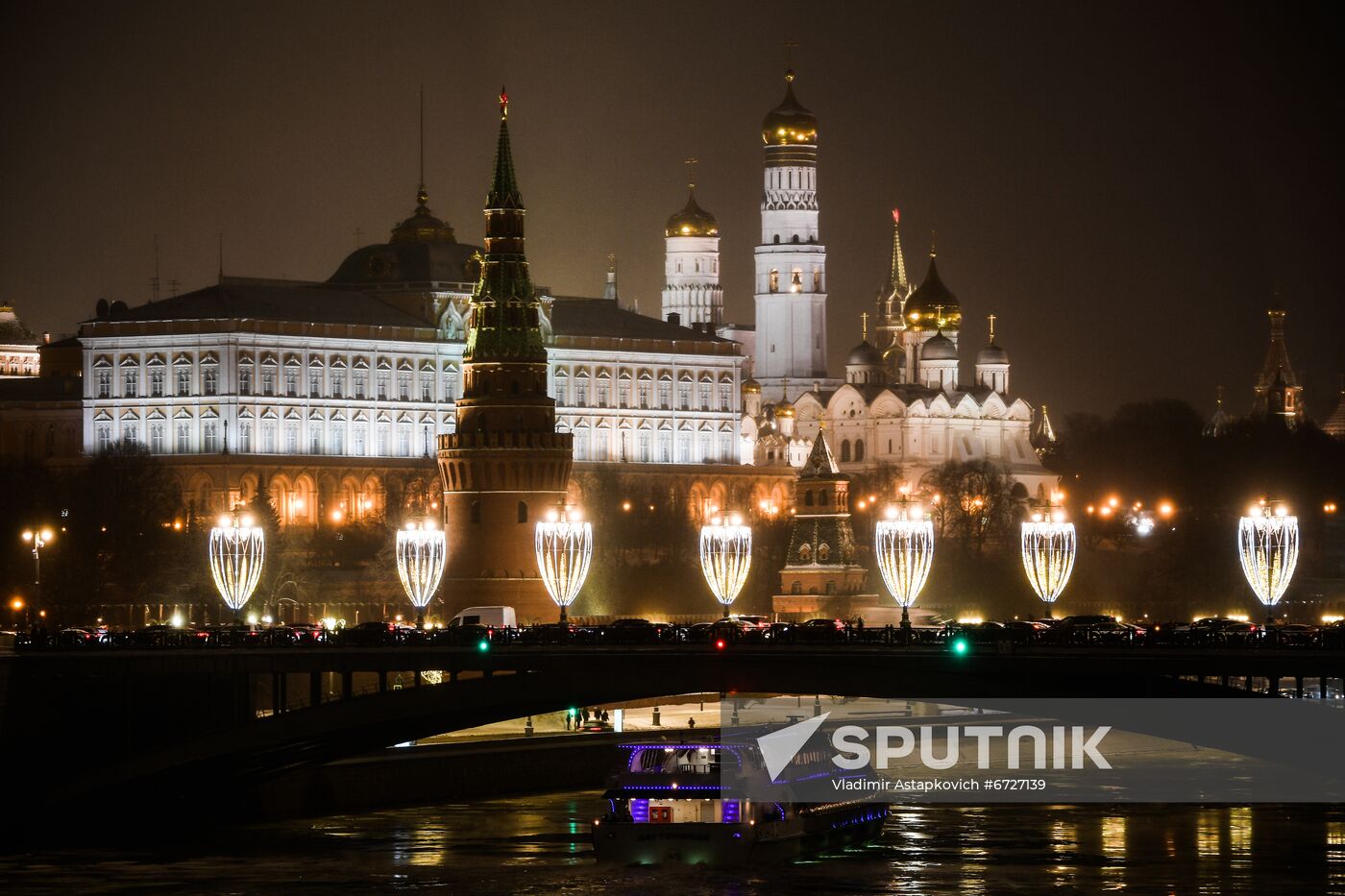 Russia New Year Festive Season Preparations