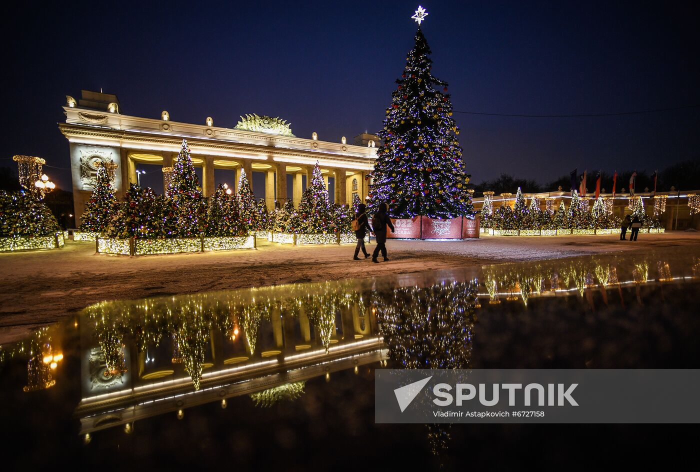 Russia New Year Festive Season Preparations