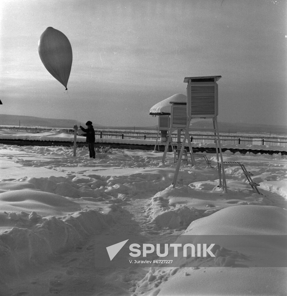 Yakutian ASSR. Oimyakon Aerological Station