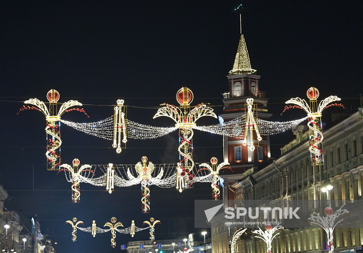 Russia New Year Festive Season Preparations 