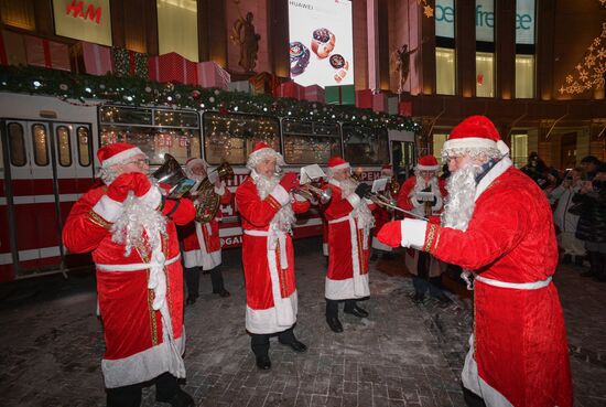 Russia New Year Festive Season Preparations 