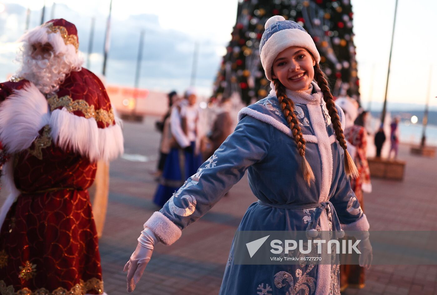 Russia New Year Festive Season Preparations