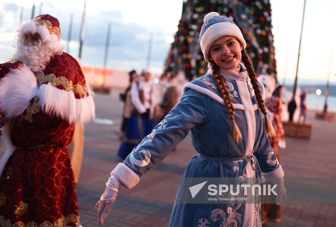 Russia New Year Festive Season Preparations 