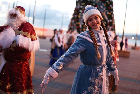 Russia New Year Festive Season Preparations 