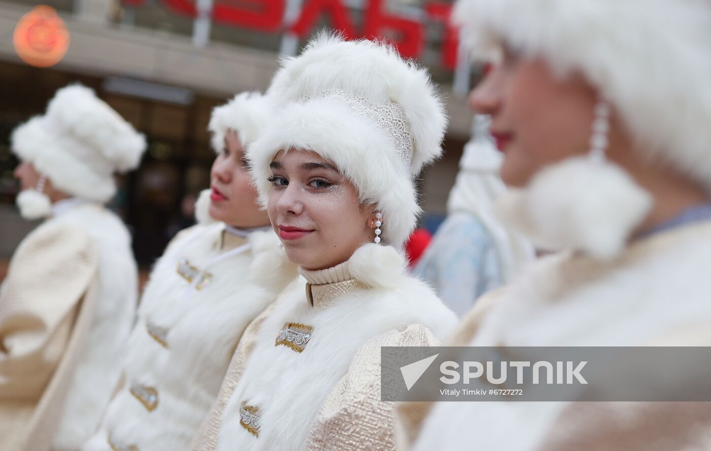 Russia New Year Festive Season Preparations 