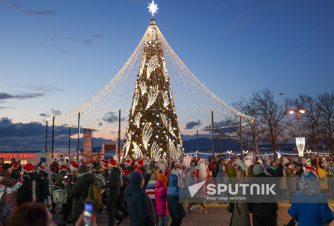 Russia New Year Festive Season Preparations