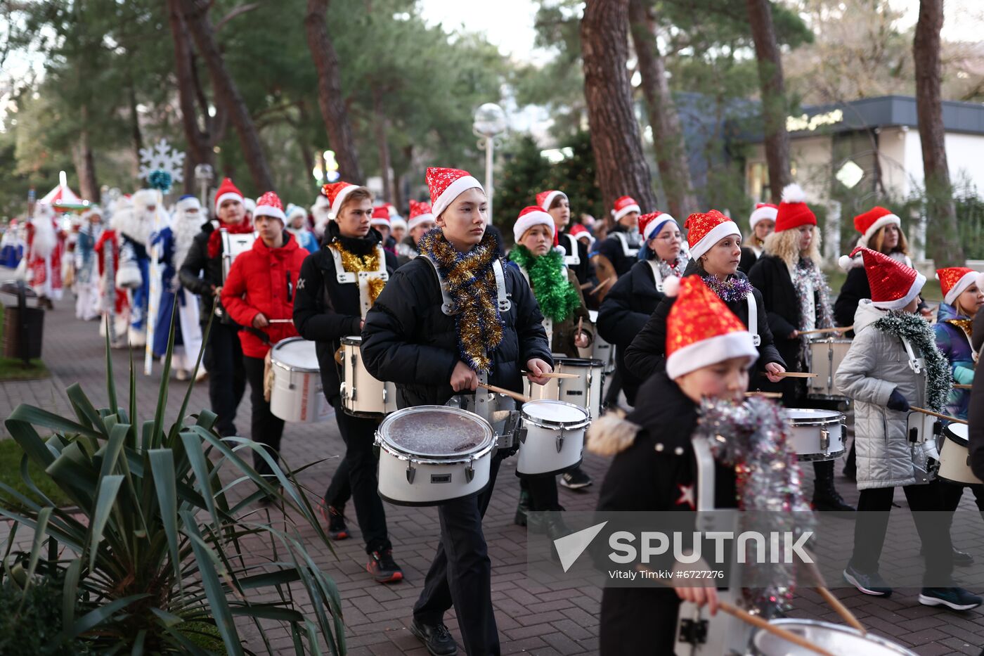 Russia New Year Festive Season Preparations 