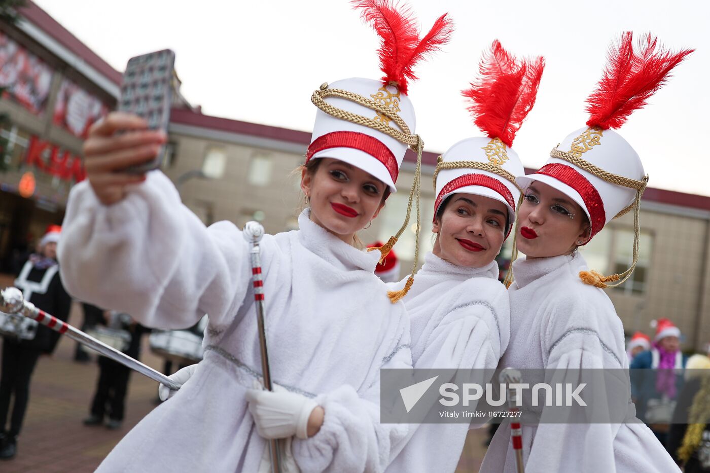 Russia New Year Festive Season Preparations 