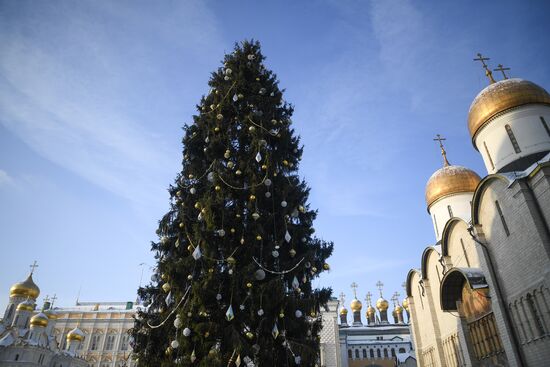 Russia New Year Festive Season Preparations