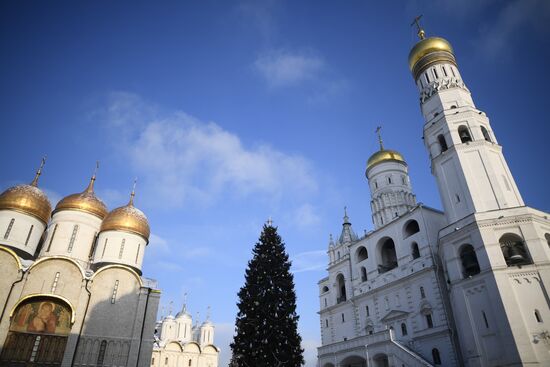 Russia New Year Festive Season Preparations