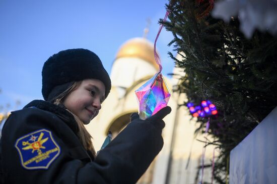 Russia New Year Festive Season Preparations
