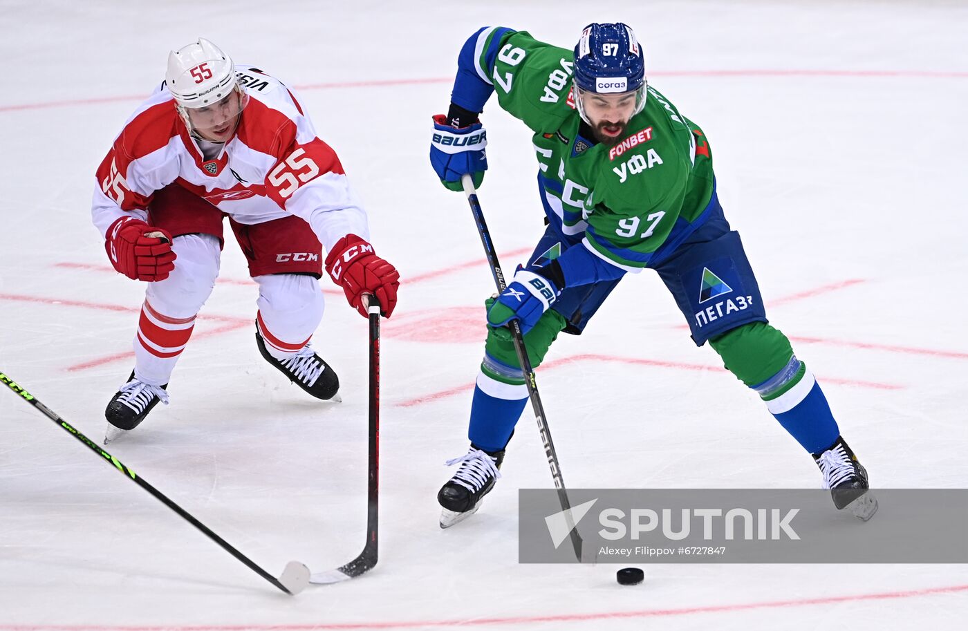 Russia Ice Hockey Kontinental League Spartak - Salavat Yulaev