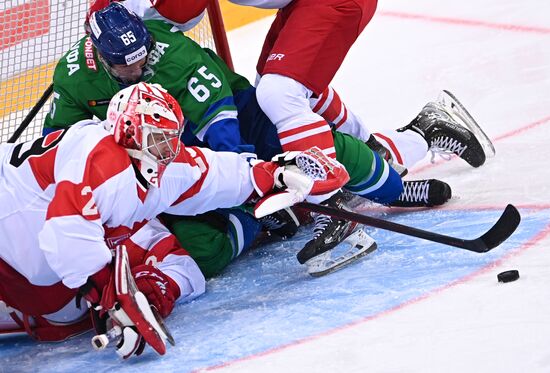 Russia Ice Hockey Kontinental League Spartak - Salavat Yulaev