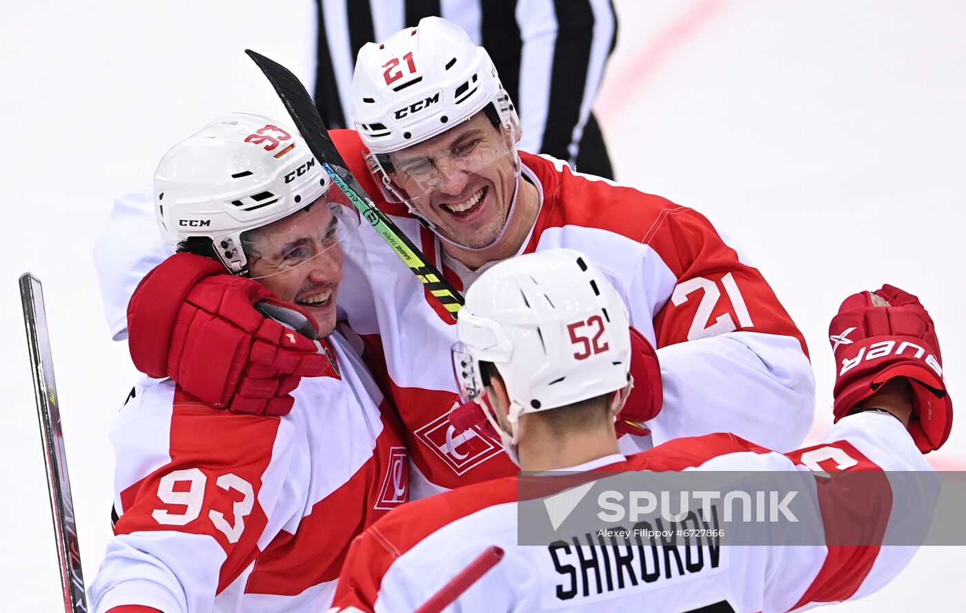 Russia Ice Hockey Kontinental League Spartak - Salavat Yulaev