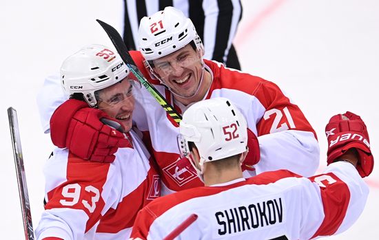 Russia Ice Hockey Kontinental League Spartak - Salavat Yulaev