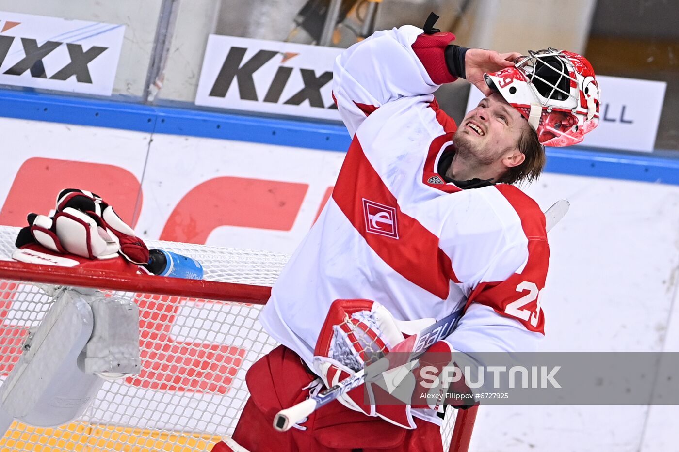 Russia Ice Hockey Kontinental League Spartak - Salavat Yulaev