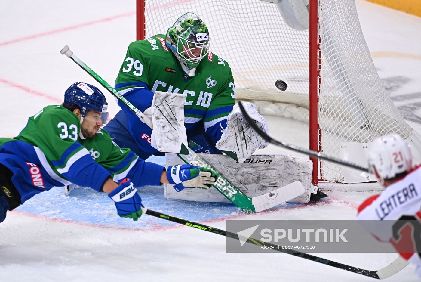 Russia Ice Hockey Kontinental League Spartak - Salavat Yulaev