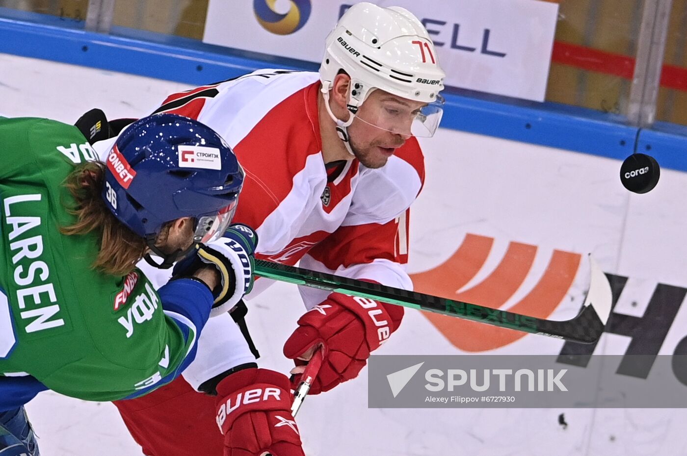 Russia Ice Hockey Kontinental League Spartak - Salavat Yulaev