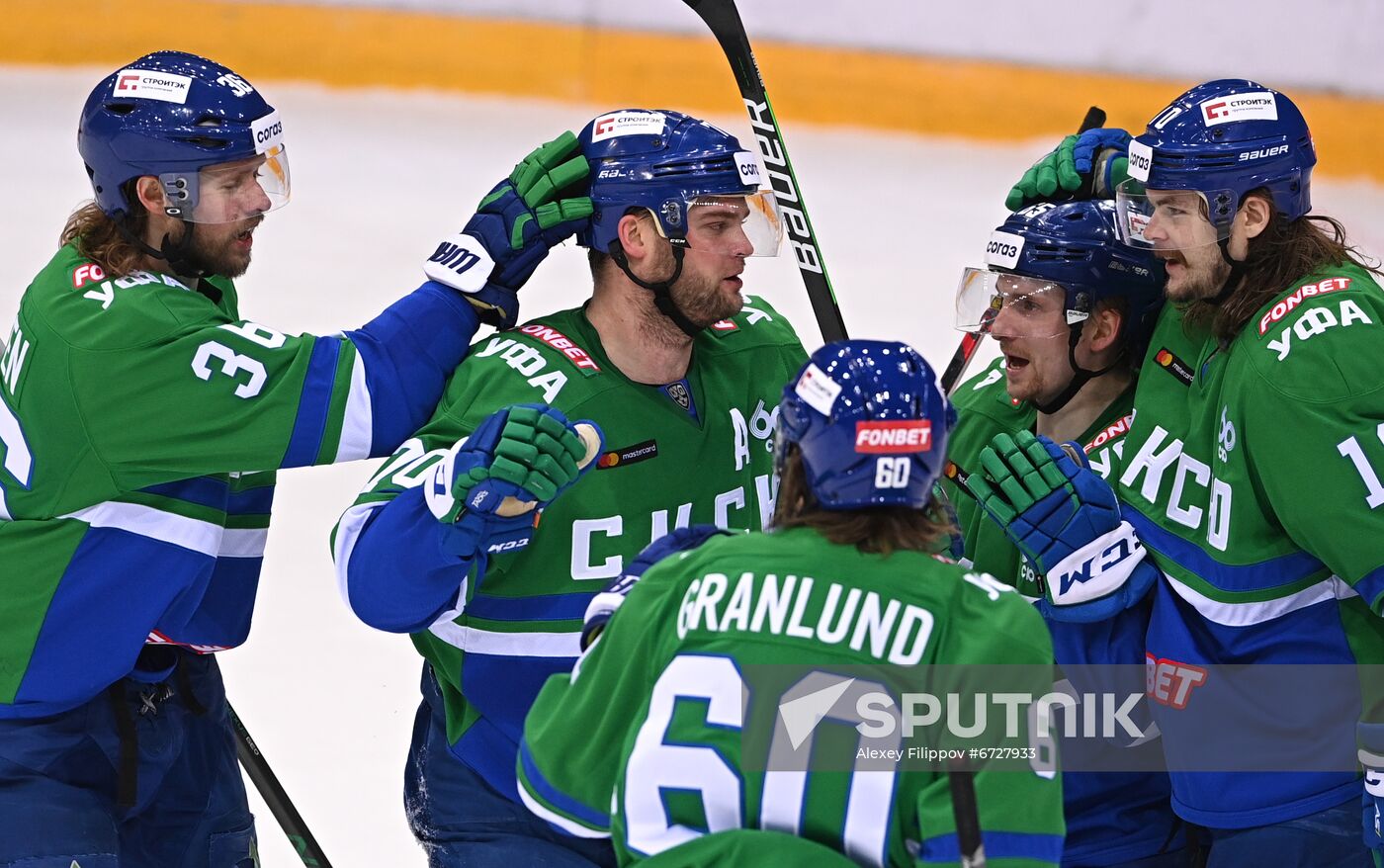 Russia Ice Hockey Kontinental League Spartak - Salavat Yulaev