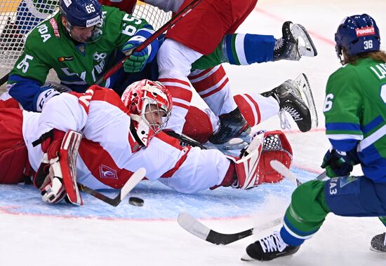 Russia Ice Hockey Kontinental League Spartak - Salavat Yulaev