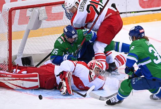 Russia Ice Hockey Kontinental League Spartak - Salavat Yulaev