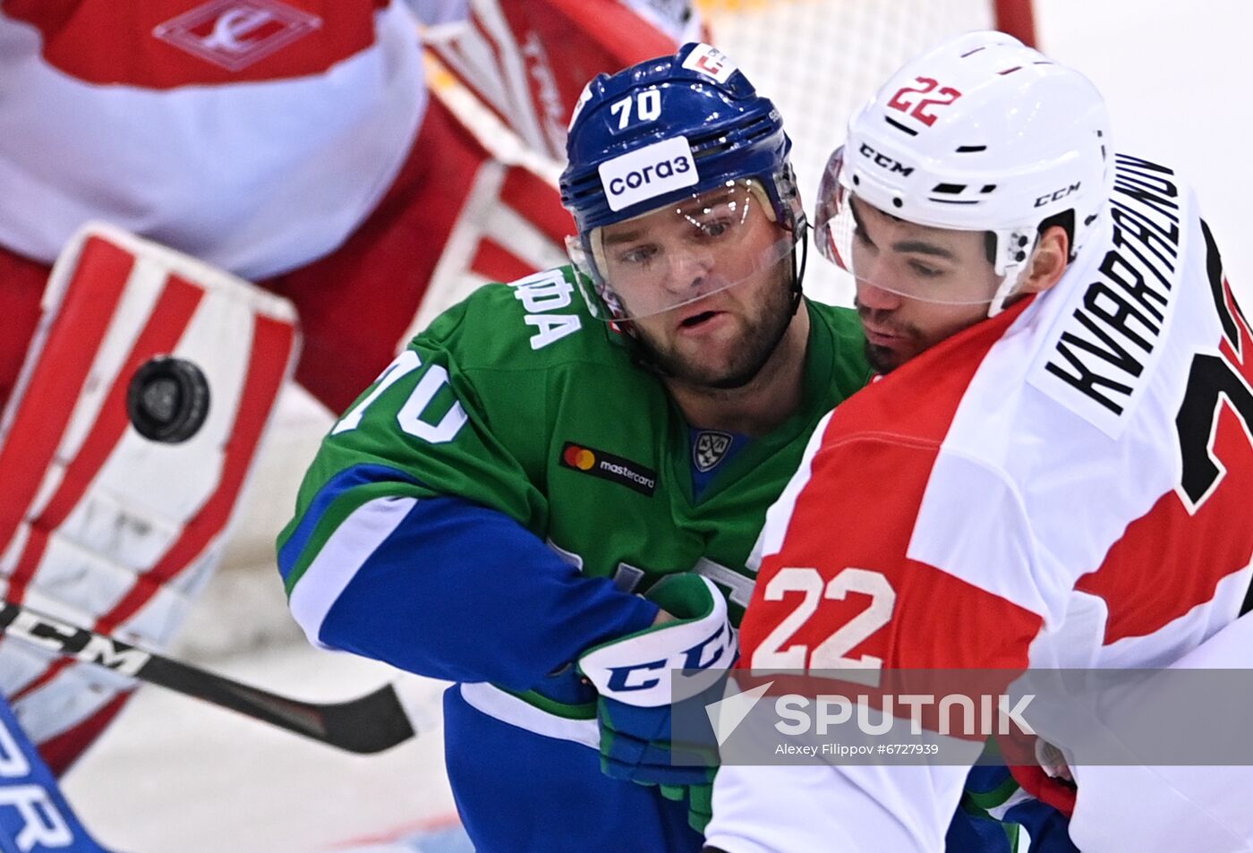 Russia Ice Hockey Kontinental League Spartak - Salavat Yulaev