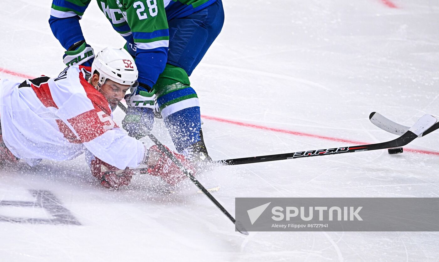 Russia Ice Hockey Kontinental League Spartak - Salavat Yulaev