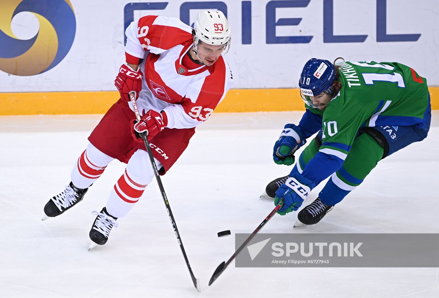 Russia Ice Hockey Kontinental League Spartak - Salavat Yulaev