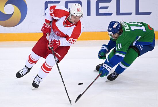 Russia Ice Hockey Kontinental League Spartak - Salavat Yulaev