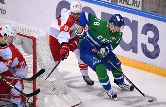 Russia Ice Hockey Kontinental League Spartak - Salavat Yulaev