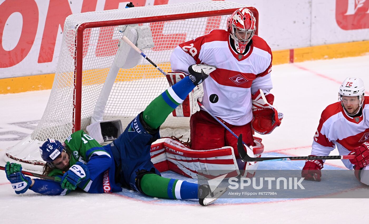 Russia Ice Hockey Kontinental League Spartak - Salavat Yulaev