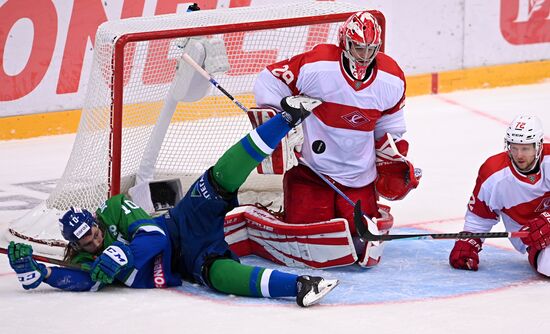 Russia Ice Hockey Kontinental League Spartak - Salavat Yulaev