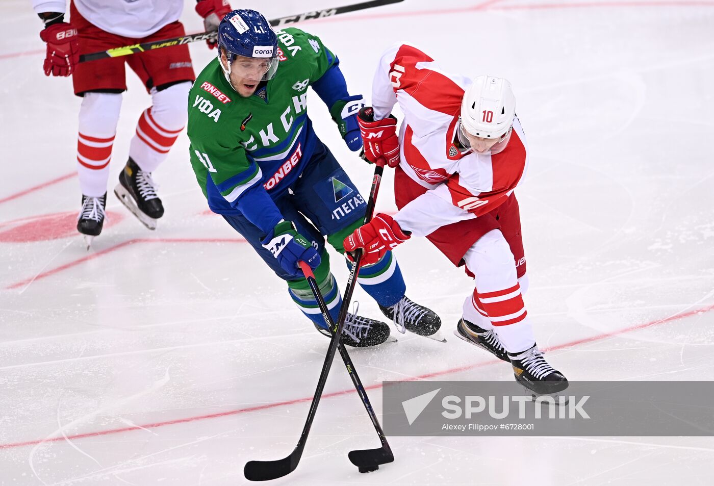 Russia Ice Hockey Kontinental League Spartak - Salavat Yulaev