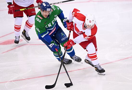 Russia Ice Hockey Kontinental League Spartak - Salavat Yulaev