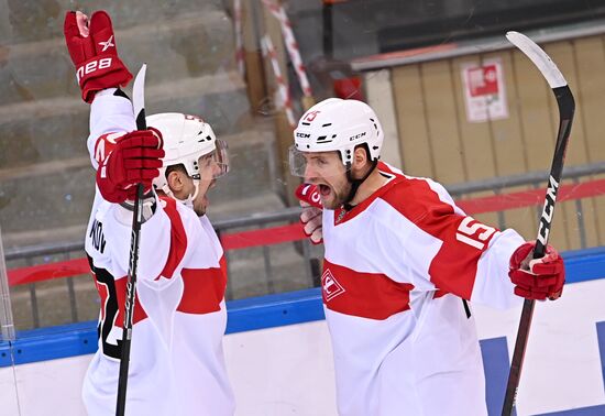 Russia Ice Hockey Kontinental League Spartak - Salavat Yulaev