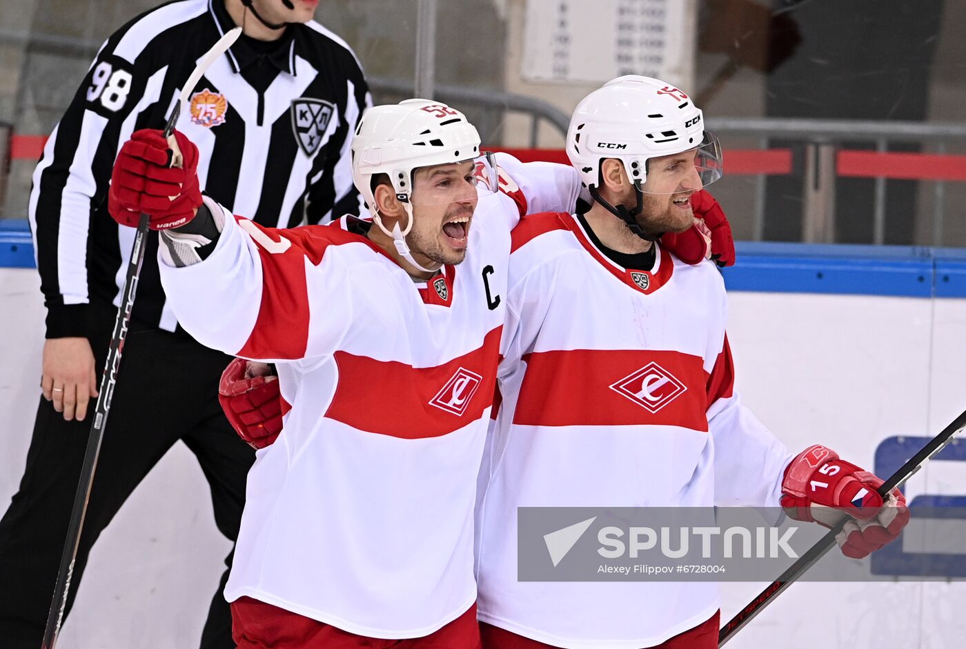 Russia Ice Hockey Kontinental League Spartak - Salavat Yulaev