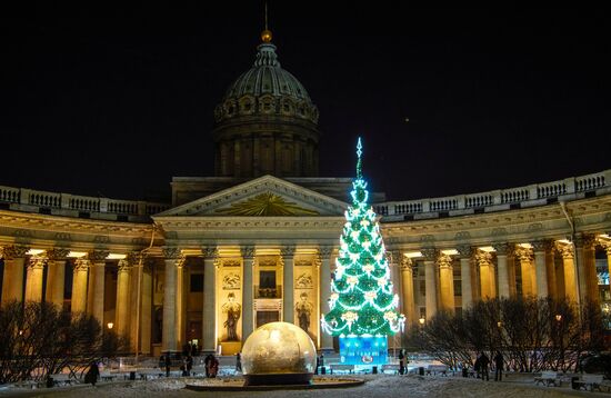 Russia New Year Festive Season Preparations