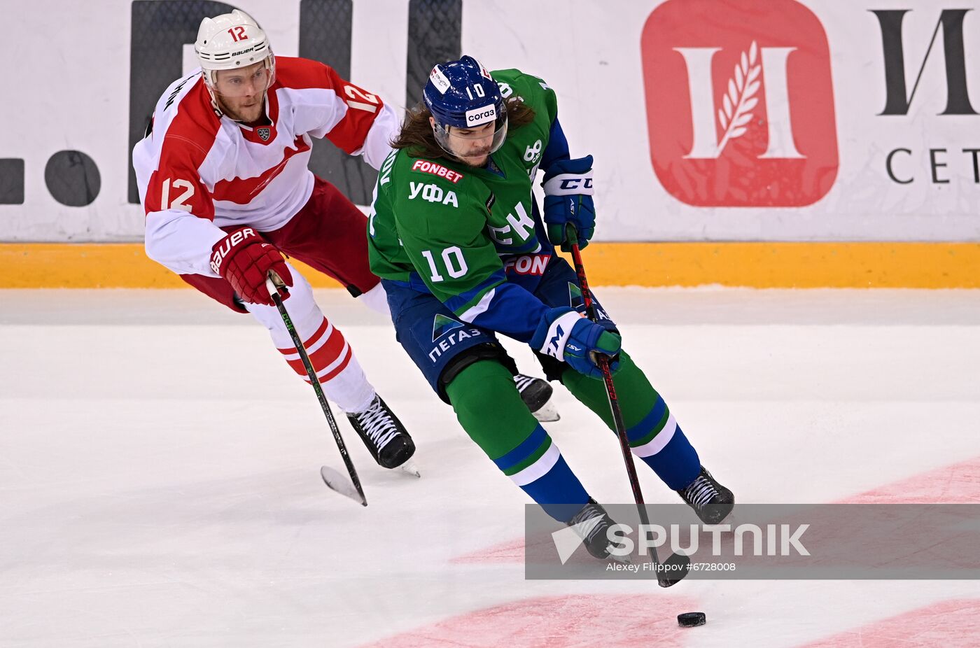 Russia Ice Hockey Kontinental League Spartak - Salavat Yulaev