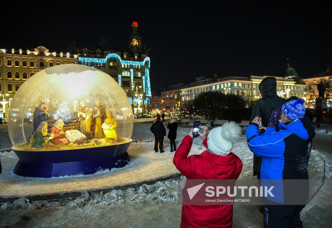 Russia New Year Festive Season Preparations